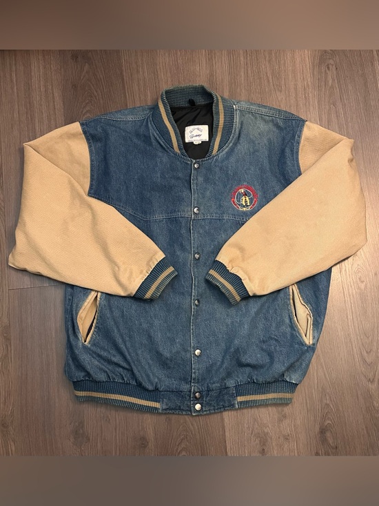 Other - Calgary Stampede Denim Varsity Jacket